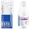 Curaden AG CURAPROX Regular 14Z Plus Scovolini + Perioplus+ Forte Cx-p Chx 0.20 Collutorio 1 pz Set