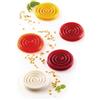 SILIKOMART Tourbillon 9 stampo silicone cm 30x17,5 15 impronte Ø 4,5cm