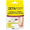 Zeta Farmaceutici Zetafoot Paracallo Tondo 8 Pezzi + Dischetto Callifugo 9 Pezzi