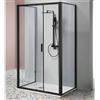 Colacril RAPID | Box Doccia Tre Lati 6mm Anta Scorrevole Anticalcare Montaggio Rapido