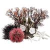 BiOrb Decor Set 15L Red Forest Decorazione Acquario, Set completo di accessori subacquei, Accessori per Acquario, Rosso e Bianco