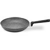 ILLA Planeta Padella Antiaderente 28 cm adatta per Induzione in Alluminio 100% riciclato, Made in Italy