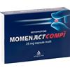 momentact Momenactcompì 25mg Ketoprofene Antinfiammatorio 10 Capsule Molli