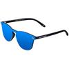 NORTHWEEK Wall Phantom Occhiali da Sole Unisex-Adulto, Black/Rose Gold Polarized
