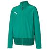 Puma Teamgoal 23 Training Jacket Jr, Giacca da Allenamento Unisex Bambini, Pepper Green-Power Green, 176