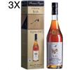 (3 BOTTIGLIE) François Peyrot - Cognac XO - Astucciato - 70cl