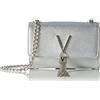 Valentino by Mario Divina - Borse a tracolla Donna, Argento, 8x17x23 cm (B x H T)