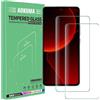 AOKUMA [2 Pezzi Pellicola Vetro Temperato per Xiaomi Redmi Note 12 Pro/Pro Plus Pellicola Protezione,Durezza 9H,Antiurto Antigraffio e Anti-impronta