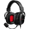 Mars gaming Cuffie Mars Gaming MH5 Surround 7.1 con microfono cablato Jack 3.5/Usb-A Nero/Rosso