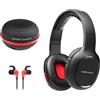 Mars gaming Cuffie Mars Gaming MHBTX Combo 3in1 + Auricolari + Altoparlante Bluetooth Nero/Rosso