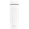 Kyocera MB17S WH Twist Bottiglia Termica in Ceramica 500ml | Il corpo in acciaio inossidabile isolato sottovuoto mantiene le temperature calde/fredde, l'interno in ceramica aiuta a