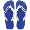 HAVAIANAS BRASIL LOGO Ciabatta Infradito - Uomo - Marine Logo