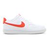 NIKE Court Vision Lo Sneaker - Uomo - Bianco Rosso