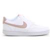 NIKE Court Vision Low Sneaker - Donna - Bianco Rosa