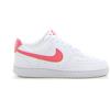 NIKE Court Vision Low Sneaker - Donna - Bianco Corallo