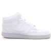 NIKE Court Vision Mid Sneaker - Uomo - Bianco