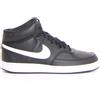 NIKE Court Vision Mid Sneaker - Uomo - Nero Bianco