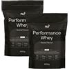 nu3 Performance Whey Neutro 2x1000 g Polvere