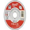Milwaukee DIS.TAGLIO SCS41 115X1,5 P/FER.PZ50