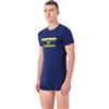 Emporio Armani Underwear Men's T-Shirt+Boxer Megalogo, Biancheria Intima Uomini, Ink,