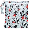 Bumkins Borsa bagnata impermeabile, lavabile Disney, riutilizzabile per viaggi, spiaggia, piscina, passeggino, pannolini, abbigliamento da palestra sporchi, costumi da bagno, articoli da toeletta, 12 x 14 - Topolino