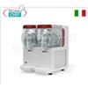 Macchina per Granite, Sorbetti, Creme Fredde, 2 serbatoi da lt. 2,8 - LINEA ICON