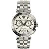 Versace Orologio Analogico al Quarzo Uomo con Cinturino in Acciaio Inox VE1D00319
