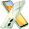 iVoler Cover per Xiaomi Redmi 13C / Poco C65, Custodia Trasparente per Assorbimento degli Urti con Paraurti in TPU Morbido, Sottile Morbida in Silicone TPU Protettiva Case