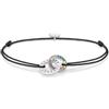 Thomas Sabo Sterling Silver Together Colourful Stones Bracelet A2085-318-7