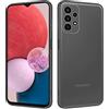HS Products HSP Cover per Samsung Galaxy A13 4G - Antiurto e Perfettamente Aderente | Custodia in Silicone TPU con Microdots Anti-Ingiallimento e Protezione Fotocamera - Trasparente