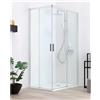 Colacril QUICK | Box Doccia 6mm Porte Scorrevoli Anticalcare Montaggio Rapido