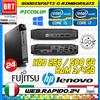 DELL, LENOVO, HP, EIZO, STAR (indica pre MINI PC FISSO USFF MIX (DELL,HP,LG)CPU I3 I5 I7 FINO 8GB RAM HDD SSD 500GB