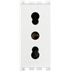 Vimar Spa Bpresa SICURY 2P+T 16A 250V Standard Italiano Tipo P17/11 Bianco Arké Vimar 19203.B