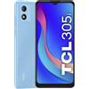 TCL 305i - Smartphone Dual SIM 6.5 2/64 GB 13 MP Android colore Blu - 5164D1-2BLCWE12