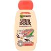 Garnier Ultra Dolce - Shampoo 2 in 1 per capelli lunghi con punte fragili, con latte di Vaniglia/polpa di Papaya, 250 ml, set di 3