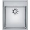 Franke Lavello da Incasso Semifilo - Filotop 1 Vasca Inox 43 x 51 Maris Semifilo - Filotop MRX 210-40 TL Franke 127.0525.272