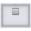 Franke PRONTA CONSEGNA - SPEDIZIONE IMMEDIATA Lavello da Incasso Fragranite Monovasca Sottotop 56 x 46 cm Kubus 2 Vasca 52 x 42 cm Bianco Franke KNG 110-52 - 125.0529.604