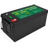 48V 100AH 5.12kwh LIFEPO4 PACCO BATTERIA RICARICABILE LITIO FERRO FOSFATO PILA