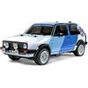 Tamiya 58714 1:10 RC VW Golf II GTI 16V Rally MF-01X - Auto telecomandata, veicolo, modellismo, assemblaggio, hobby, RC, non verniciata