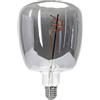 Aigostar Lampadina Led Titanio Fumé a Filamento E27 R140 4W decorativa Bianco caldo 1800K Aigostar