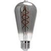 Aigostar Lampadina Led Titanio Fumé a Filamento E27 ST64 4W decorativa Bianco caldo 1800K Aigostar