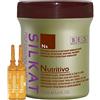 BES BEAUTY AND SCIENCE N4 Mineralizing, Restructuring, Nourishing Treatment Serum with Linseeds for Dry, Bleached and Damaged Hair 120ml Nutritivo Silkat ® Siero Mineralizzante, Ristrutturante ai Semi di Lino per Capelli Secchi, Decolorati e Sfibrati …