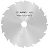 Bosch Accessories Bosch 1x Lama per sega circolare a filo PRO Construct Wood a filo | per Legno da costruzione con malta e chiodi, Ø 230 mm, Professional Accessorio Seghe circolari a filo portatili