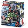 Grandi Giochi Avengers Puzzle lenticolare orizzontale, con 500 pezzi inclusi e confezione con effetto 3D-PUA03000, PUA03000