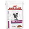 ROYAL CANIN ITALIA SPA Veterinary Health Nutrition Wet Cat Renal Fish 12x85 G