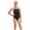 SPEEDO GIRLS LOGO THINSTRAP MUSCLEBACK Costume Intero Bambina