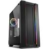 SHARKOON Case Sharkoon ELITE SHARK CA200M Big-Tower vetro temperato Nero