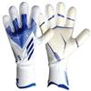 flintronic Guanti da Calcio Portiere, Guanti da Portiere per Adolescente, Guanti da Allenamento con Doppia Protezione del Polso, per Ragazzi e Ragazze, Taglie 6 (Bianco)
