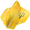 WINMAU Prism Delta Bobby George Gold Extra Thick Dart Flights - 1 Set per Pack (3 Flights in Total)