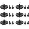 Mwrode 6 Set di Filtri Per Inchiostro UV da 45 Mm di Ricambio Per Accessori Per Dischi Grandi Adatti Per Articoli Per Ufficio Per Stampanti a Getto D'inchiostro(4mm*3mm)